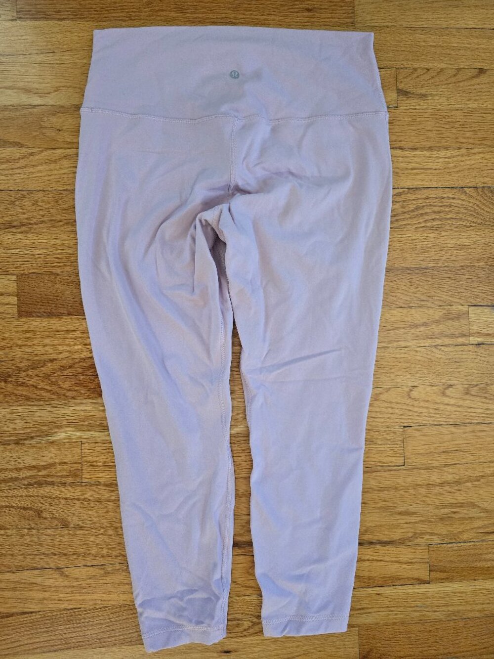 lululemon athletica Women’s Size 14 Pink Solid Ankle Leggings Logo